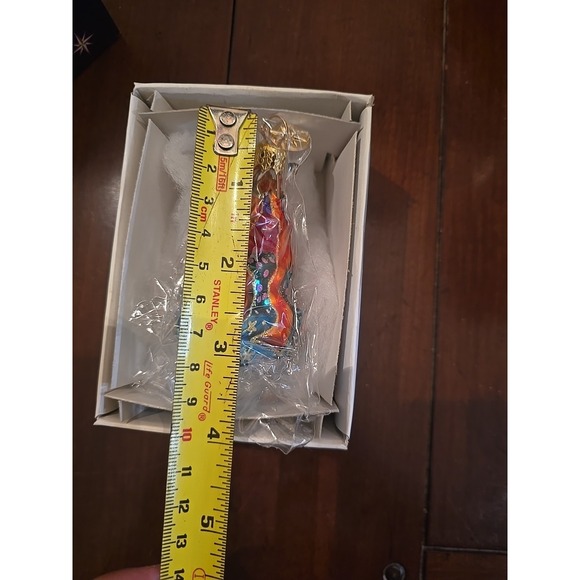 NWT Christopher Radko Glass Christmas Ornament Stacked Gifts Hand-Painted - Picture 7 of 9